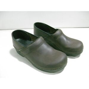 Women's Dark Brown Dansko Clogs